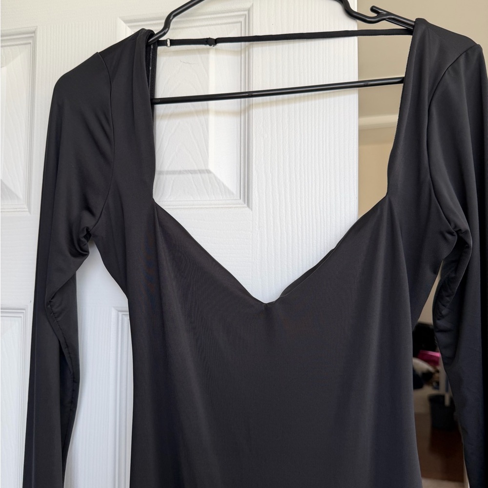 Heart back mini dress